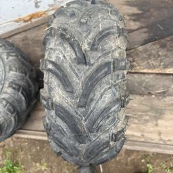 Quad Tires Like New.