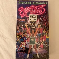 Richard Simmons VHS - Sweatin’ To The Oldies 3 NEW Unopened