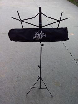 On Stage Compact Music Stand With Bag.