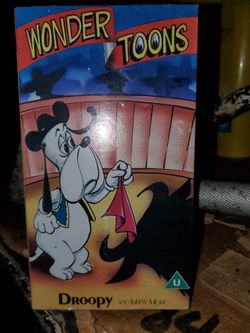 Wonder Tunes Droopy And Money More VHS Cassette Unopened