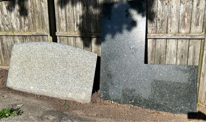2 pieces of Granite