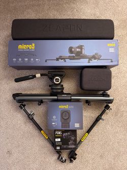 Zeapon Micro3 M1000 Camera Slider Bundle