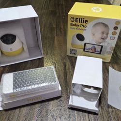 Brand New Ellie Pro Baby Monitor & Camera With Audio & Night Vision