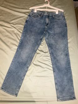 Old Navy Men Light Wash Straight slim Leg Jeans Size34x32