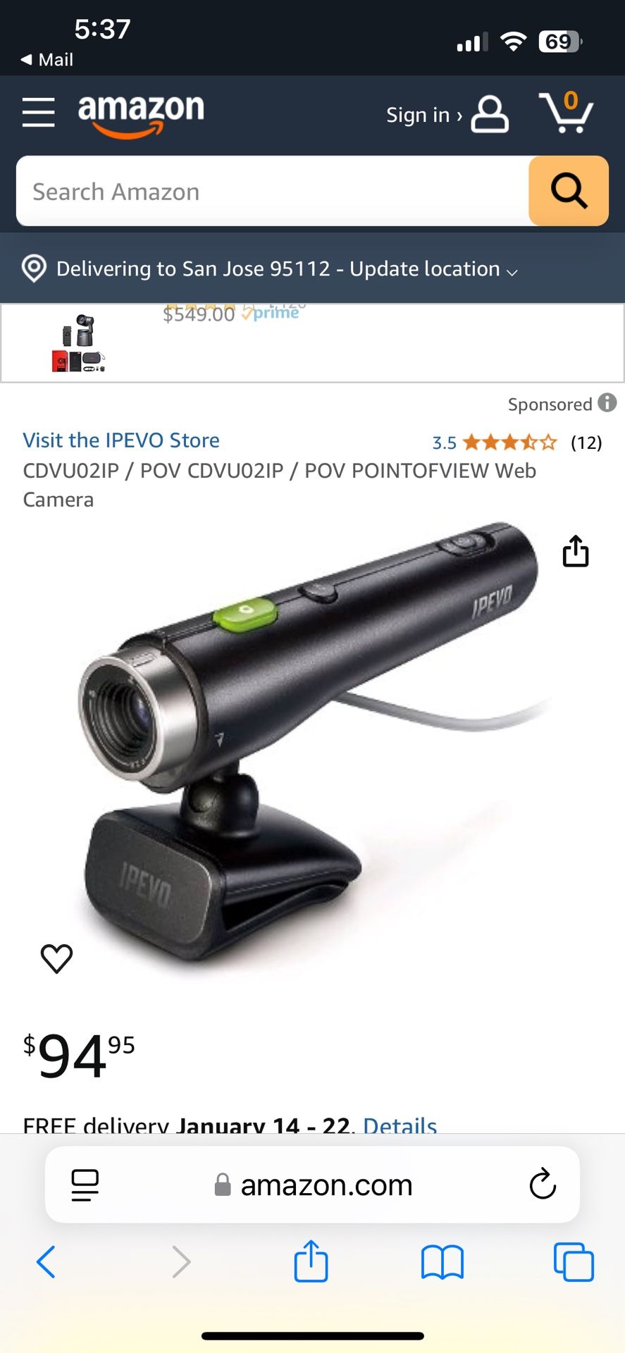 IPEVO Webcam
