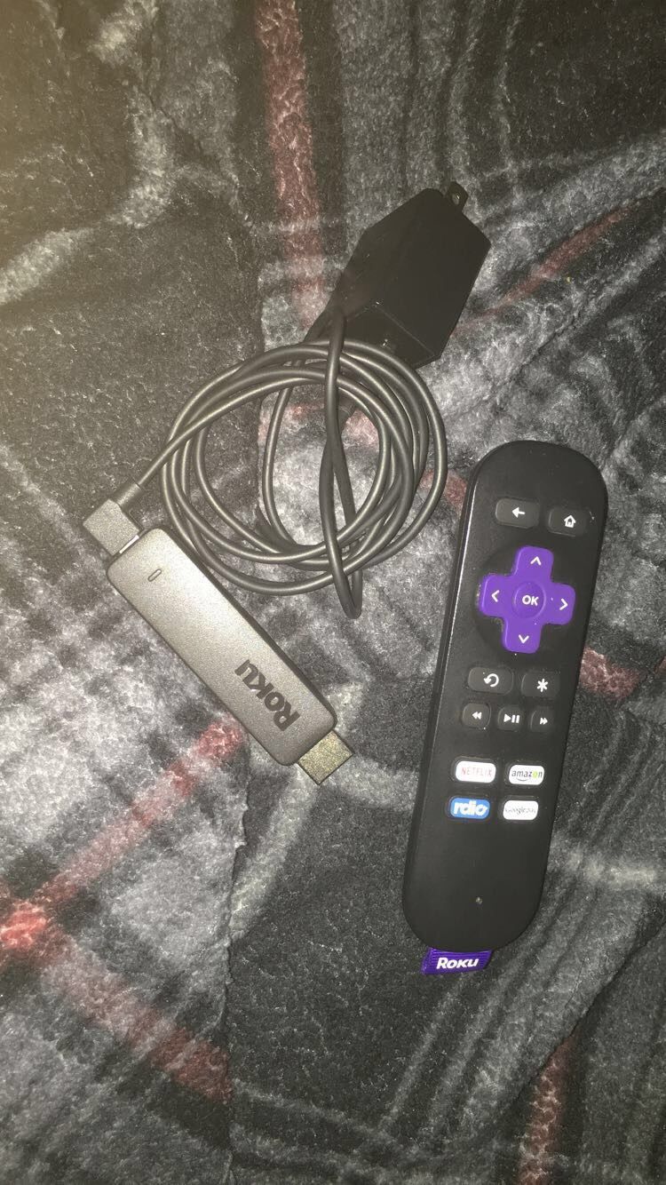 Roku with remote