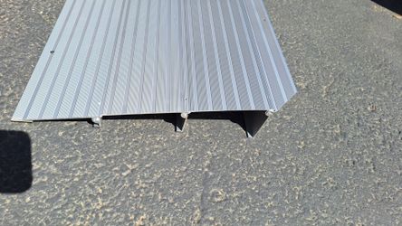 Aluminum Threshold Ramp 17 in. L x 34 in. W x 3 in. H