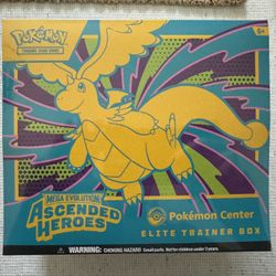 Pokémon Center Exclusive Ascended Heroes ETB