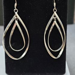 Swirl Drop Earrings 