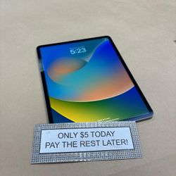 Apple IPad Pro 12.9 Inch 6th Gen Tablet - Only $5 Today Pay The Rest Later! 