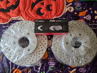 BUNDLE 2006-2009 Chevrolet Trailblazer Rotors And Brake Pads BRAND NEW