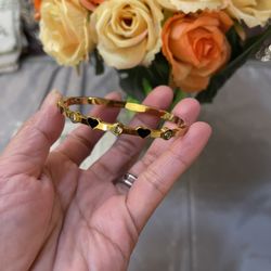 Gold Heart Bracelet