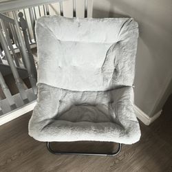 Gray Oversized Chair