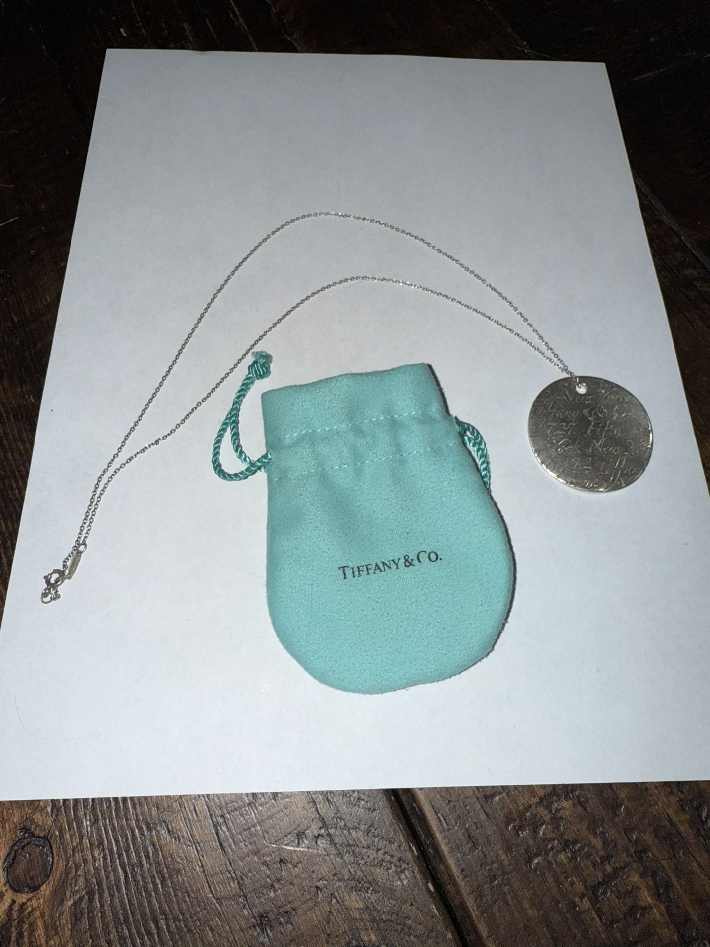 Tiffany Jewelry. Tiffany. Blue Box. Silver Jewelry. Sterling Silver. Silver For Sale. New York. Jewelry.