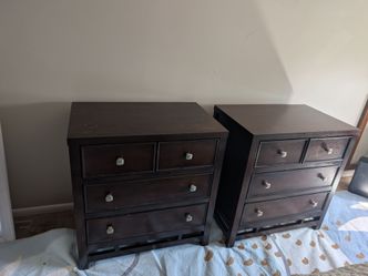 2 Wood Night tables Free