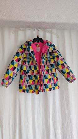 Litter Girl Colorful Snowboarding Winter Jacket 