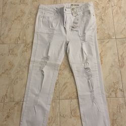 White Jeans New Size 15