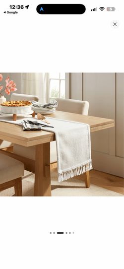 Cream Table runners lots of 3