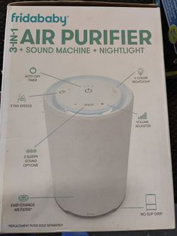 Air Purifier/Sound Machine/Nightlight