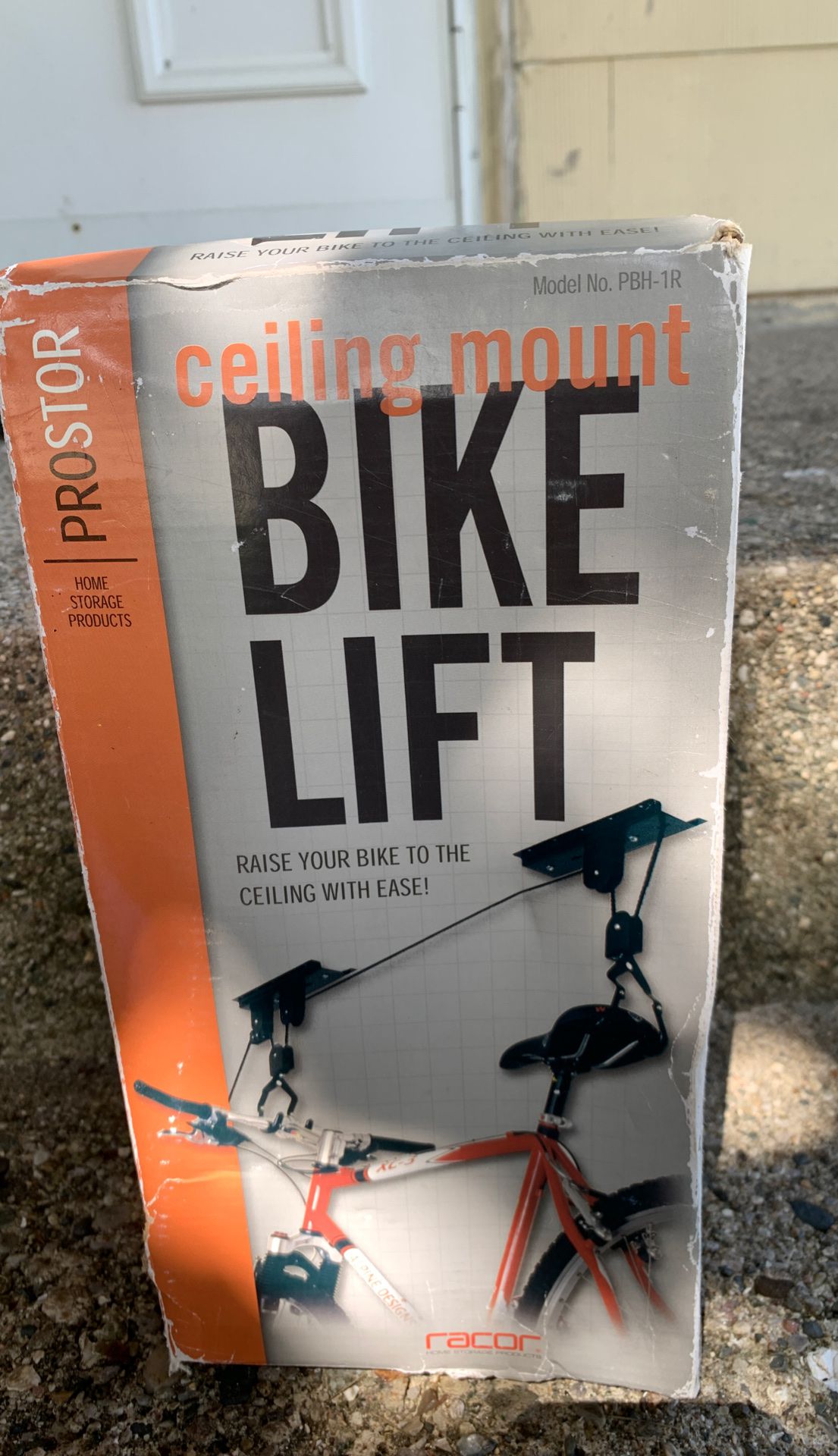 RACOR ceiling mount bike lift