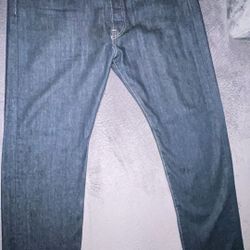 501 Levis Clean Rigid Dark Wash W32 L30