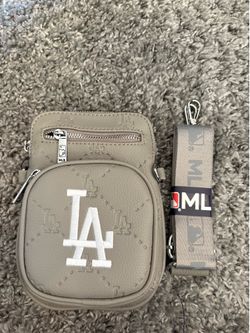 MLB West Montana Dodgers Grey Crossbody