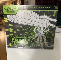 Pokemon Perfect Order Elite Trainer box