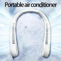 Hands-Free Car Neck Bladeless Fan
