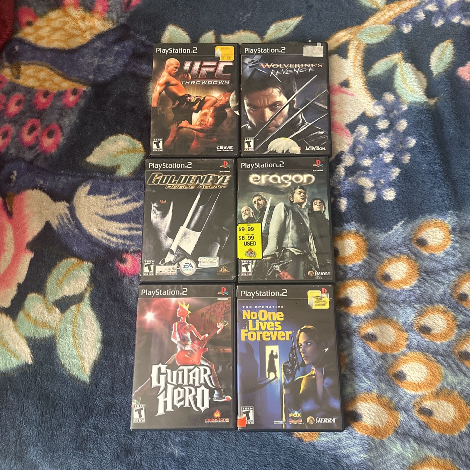 PS2 Games $15 Each OBO