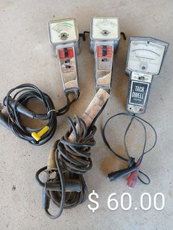 Vintage Amp And Volt Testers