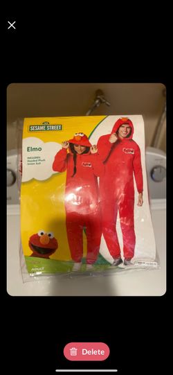 Sesame Street Elmo Costume Adult Small