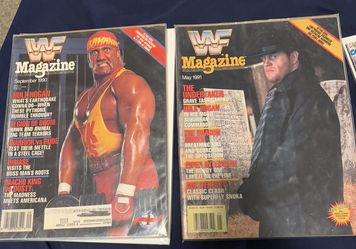 Vintage Wwf Magazines