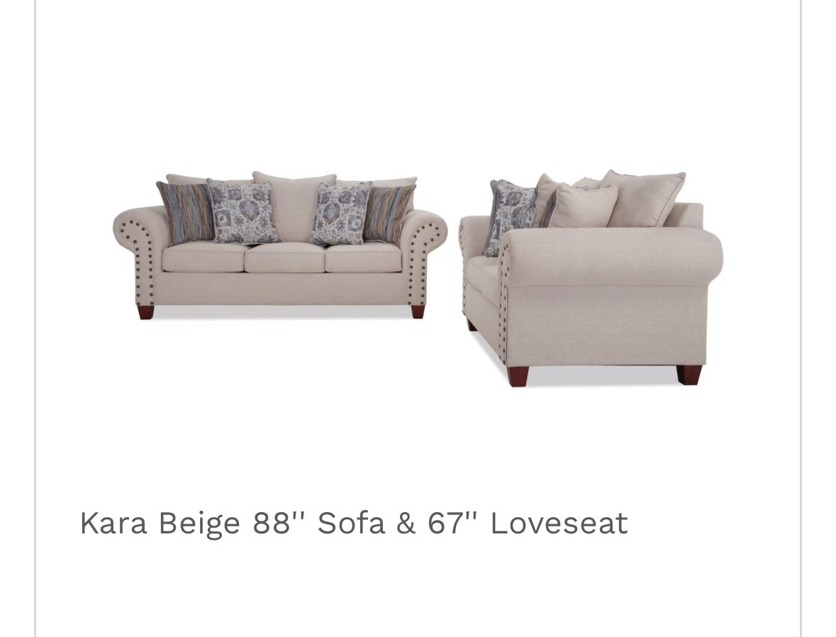 Sofa & loveseat