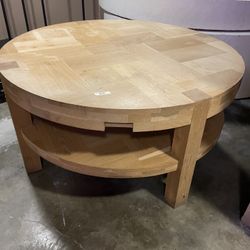 Round Display Table