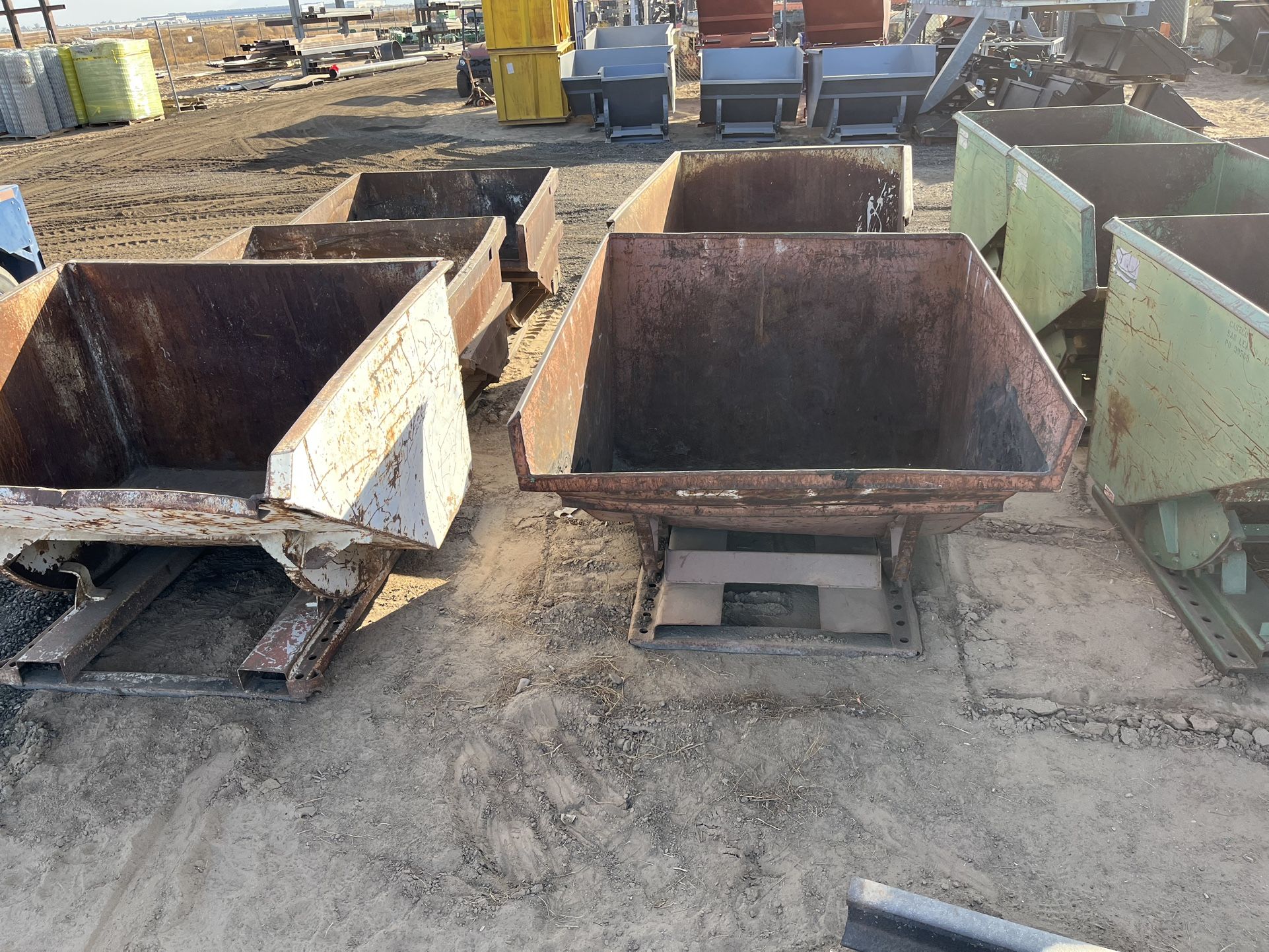 Self Dumping Trash Hoppers