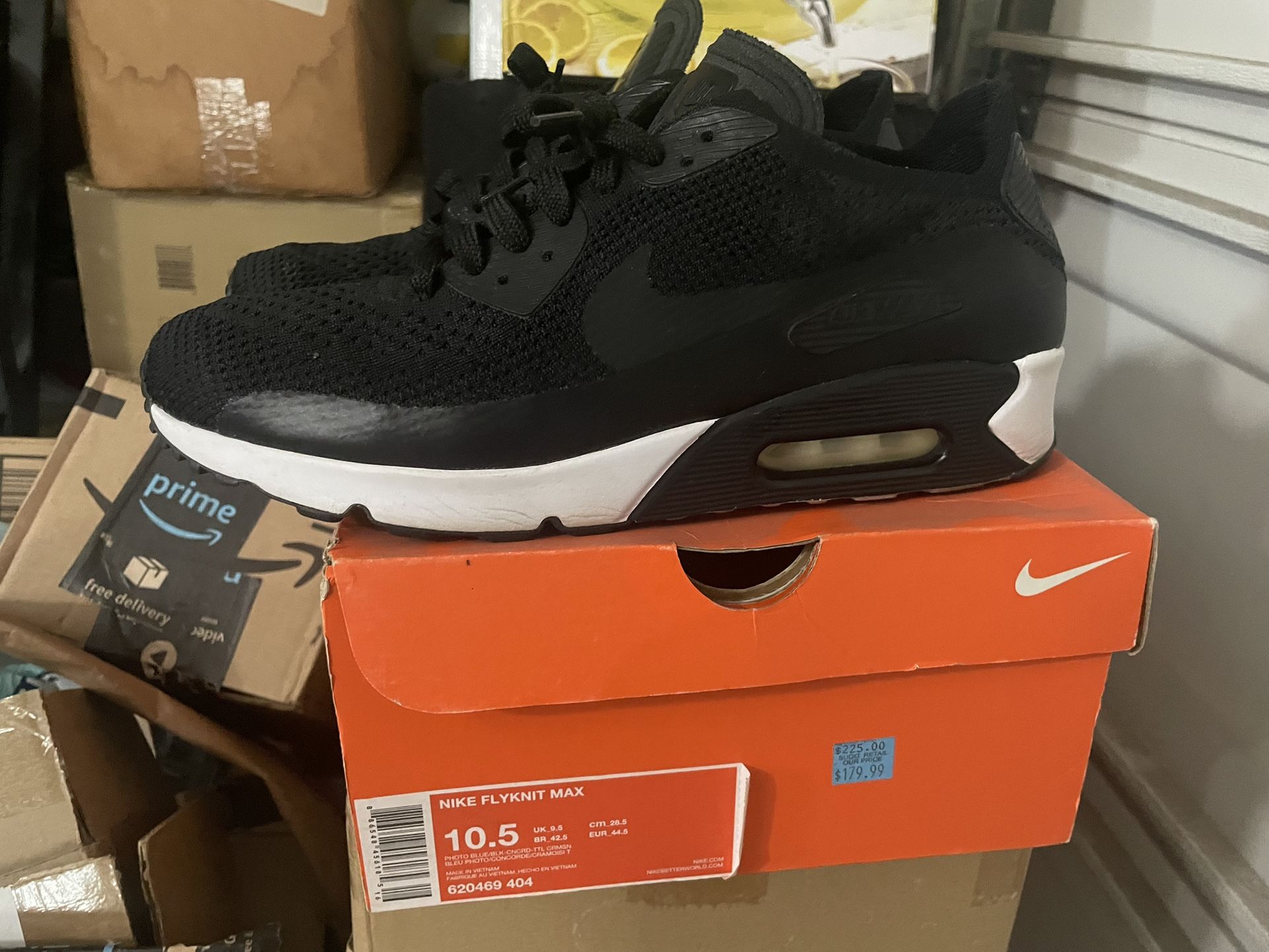 Airmax Sneakers Nike Air Max Shipping Box Nike Airmax 90 Black