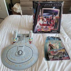 Star Trek Playmates Lot New In Box Items
