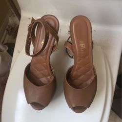 Brown Platform Shoes