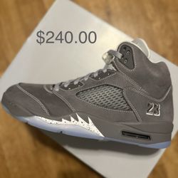 Jordan 5 Wolf Grey Size 11