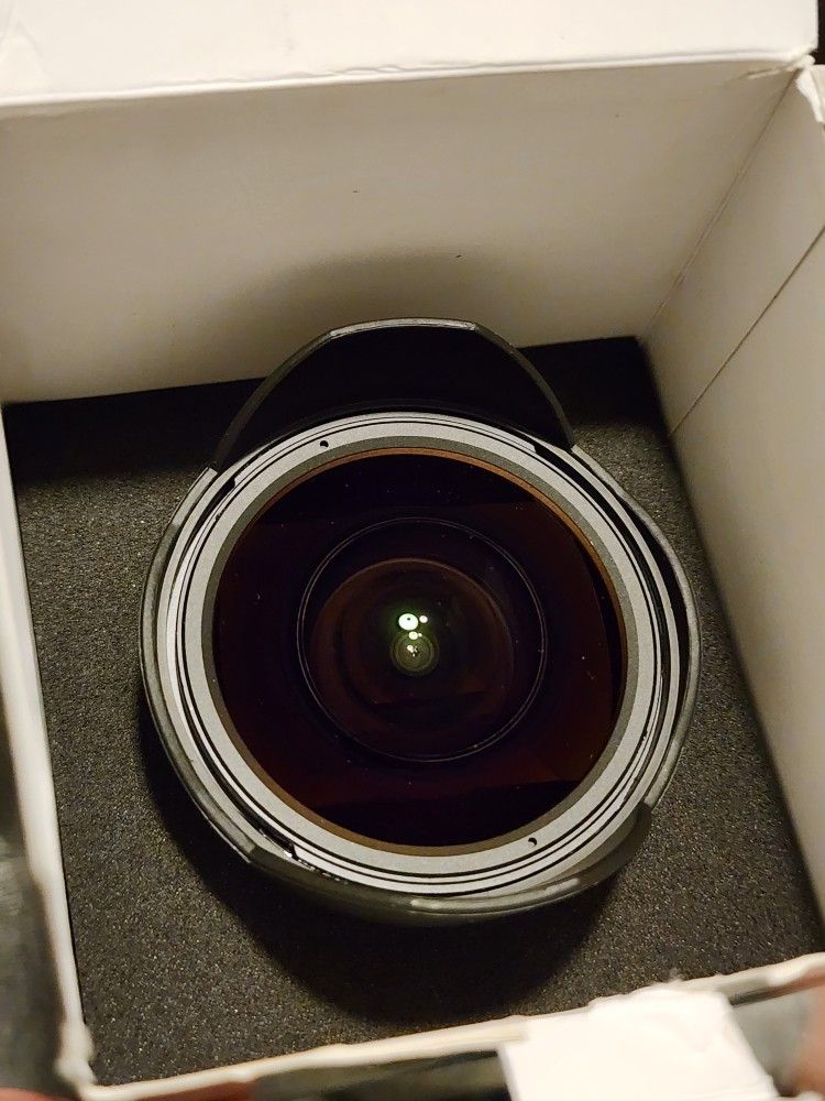 Kamlan 8mm Fisheye SONY Lens