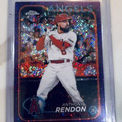 2024 Topps Chrome - Anthony Rendon #61 Purple Speckle Refractor /299