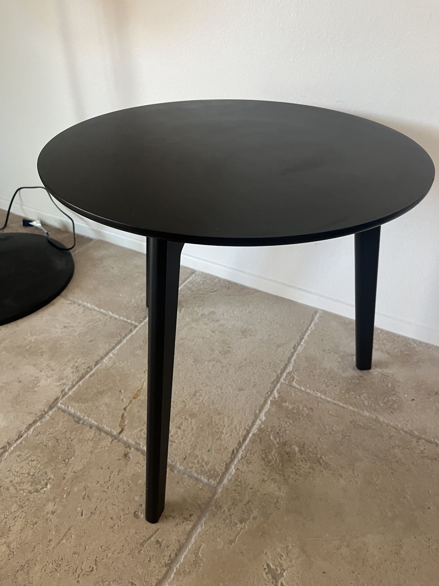 Round Modern End Table