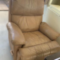 Leather Recliner Chair