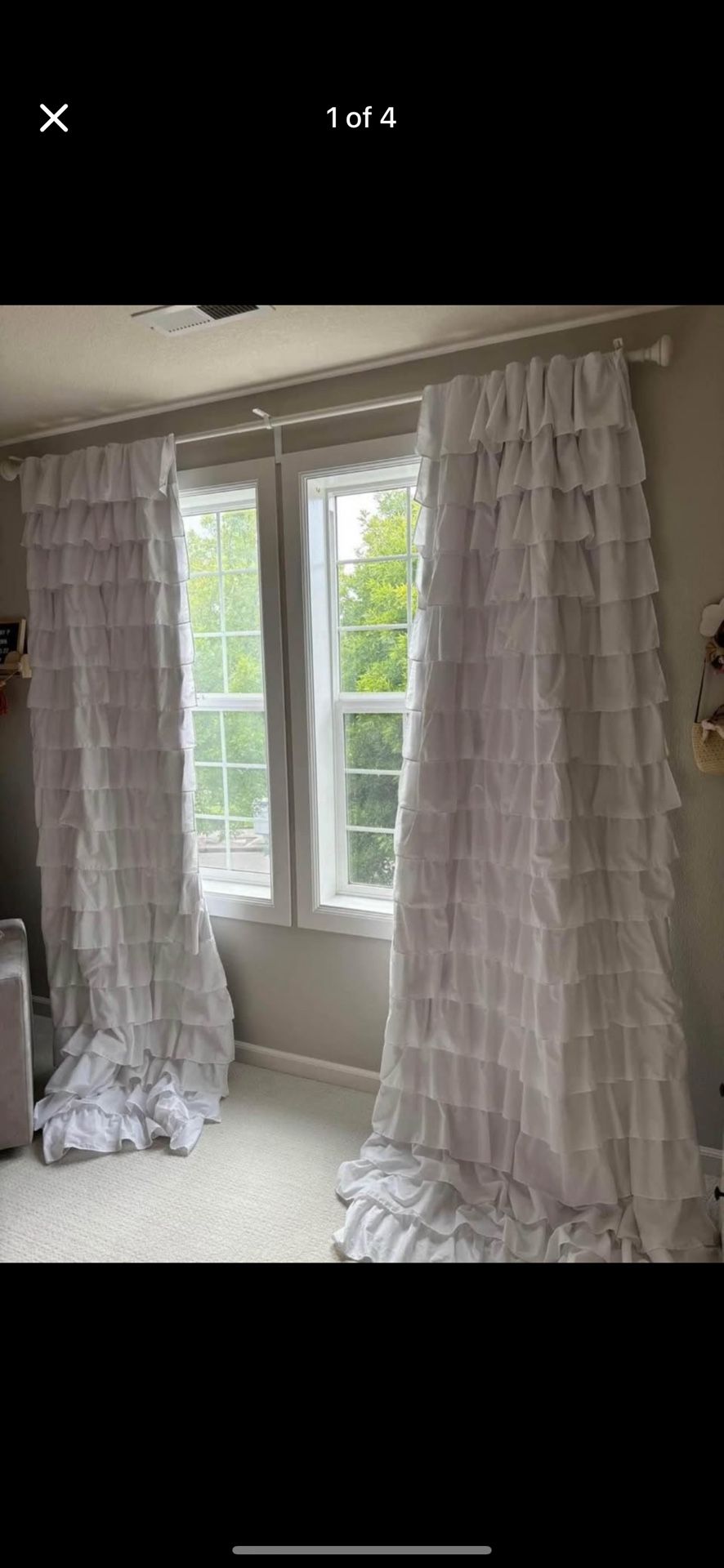 Pottery Barn kids Curtains