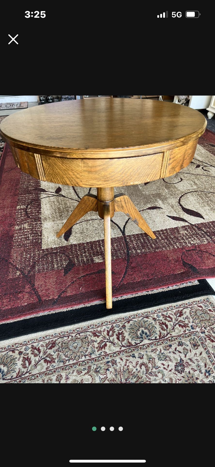Antique Round Table