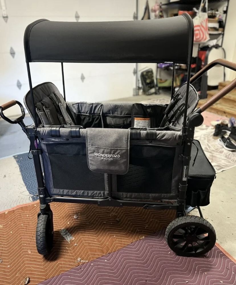 Wonderfold-W4-Luxe-Quad-Stroller-Wagon
