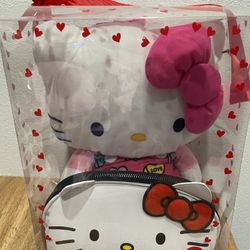 Valentine’s Day Hello Kitty Plush Backpack