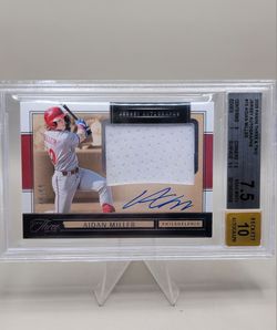 2025 Three Two Aidan Miller Patch Auto /99 BGS7.5