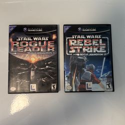 Star Wars Rogue Leader And Rebel Strike For The Nintendo GameCube