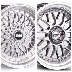 ESR 18" Wheels fit 5x100 5x120 5x114 (only 50 down payment/ no CREDIT CHECK)